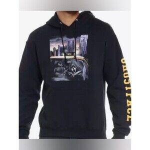 Scream Ghost Face Black Hot Topic Hoodie Taxi New York Large Bioworld Halloween